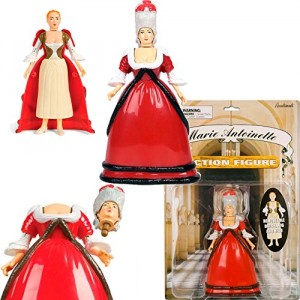 Beckett's favorite and the tackiest of all toys: The Marie Antoinette detachable head action figure. 