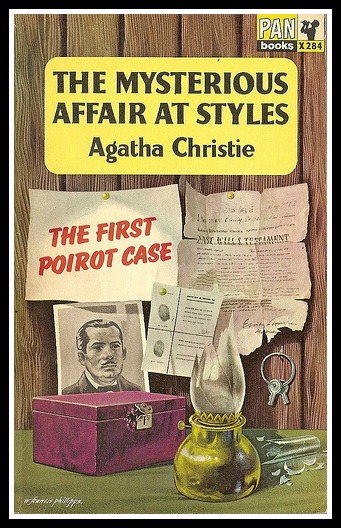 Agatha's first novel, published in 1920, four years after it was written. (Remember that aspiring novelists!)