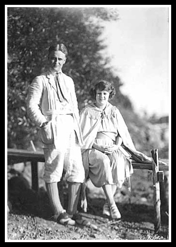 Circa 1921, Zelda was pregnant with Scottie. (wikicommons)