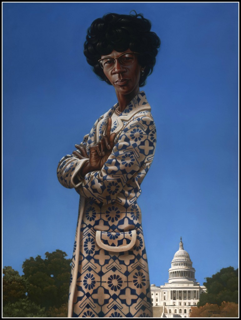 Kadir Nelson, portrait in US House of Representatives