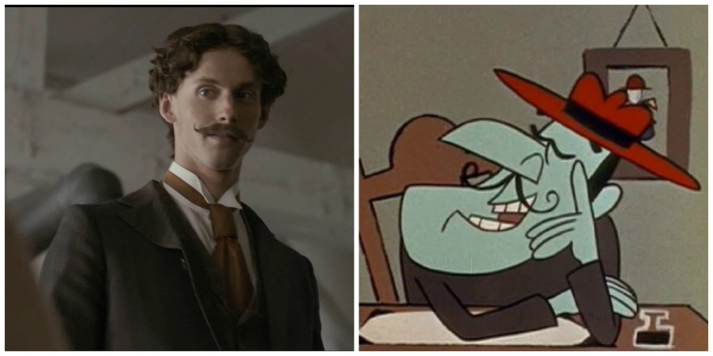 Mr Phillips and Snidely Whiplash: separated at birth?